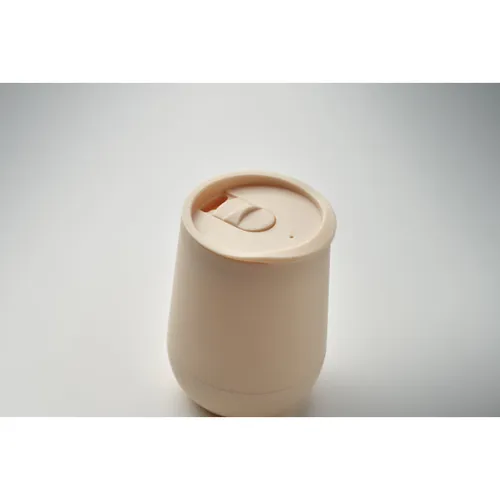 GO PP duplafalú pohár 300 ml Bézs 