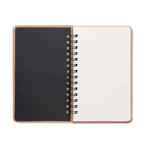 GROWNOTEBOOK™ A5 vonalas fenyő jegyzetfüzet bézs 