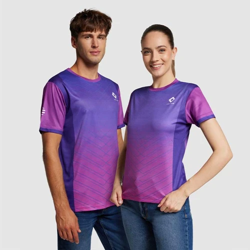 Hálós PES, kerek nyakú T-Shirt póló 145 g/m²  