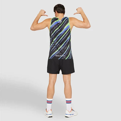 Hálós poliészter tank top 145g  