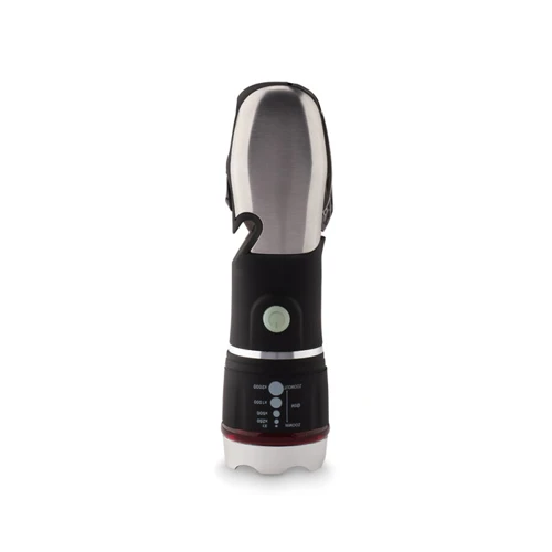 HAMLIGHT Multifunkciós elemlámpa Fekete 