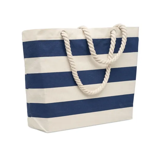 HEAVEN STRIPE Pamut strandtáska 220 g/m² Kék 