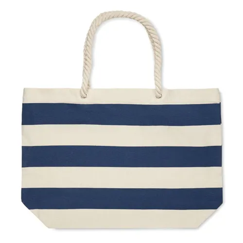 HEAVEN STRIPE Pamut strandtáska 220 g/m² Kék 