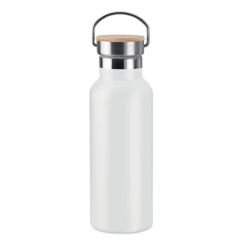 HELSINKI Duplafalú termosz, 500 ml Fehér 