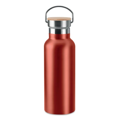 HELSINKI Duplafalú termosz, 500 ml Piros 