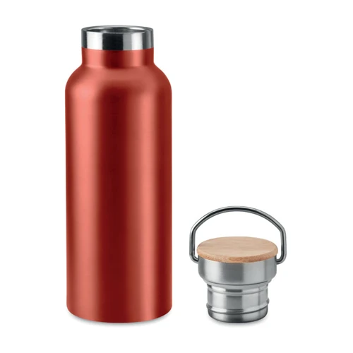 HELSINKI Duplafalú termosz, 500 ml Piros 