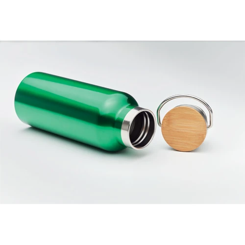 HELSINKI Duplafalú termosz, 500 ml Zöld 