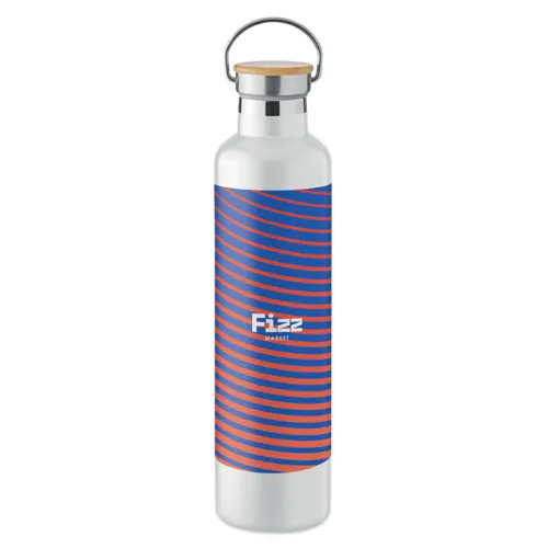 HELSINKI LARGE Duplafalú termosz 1 l Fehér 