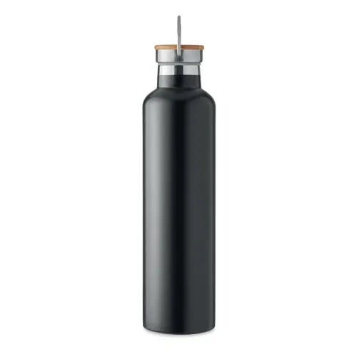 HELSINKI LARGE Duplafalú termosz 1 l Fekete 