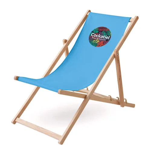 HONOPU Strandszék fából Türkiz 