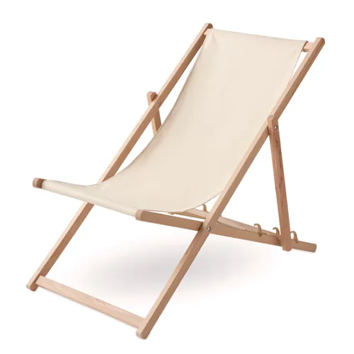 HONOPU Strandszék fából Bézs 