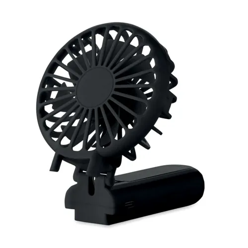 IBERA Hordozh.összecsukh. ventilátor Fekete 