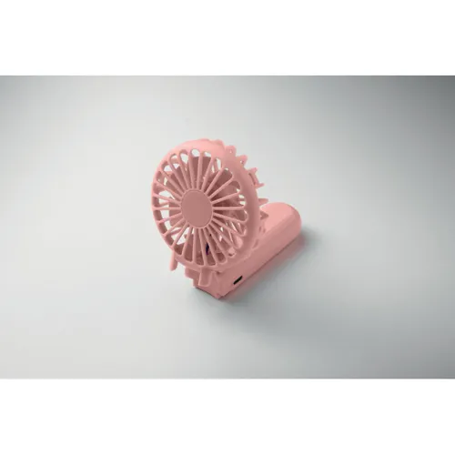 IBERA Hordozh.összecsukh. ventilátor Rózsaszín 