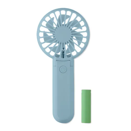 IBERA Hordozh.összecsukh. ventilátor világoskék 