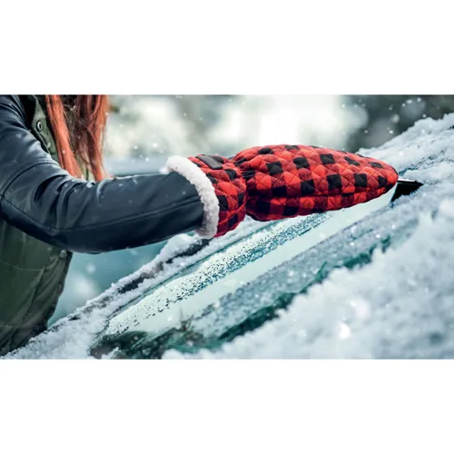 ICEHAND Steppelt jégkaparó kesztyű Piros 