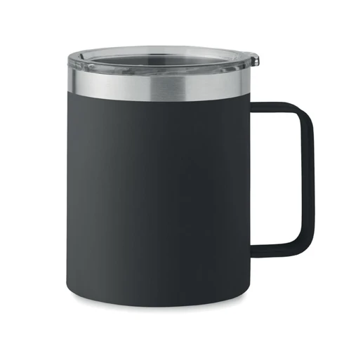 INARI Duplafalú bögre 300 ml Fekete 
