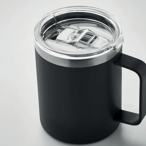INARI Duplafalú bögre 300 ml Fekete 