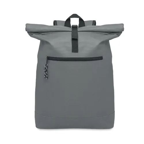 IREA 600D PES roll top hátizsák Kőszürke 