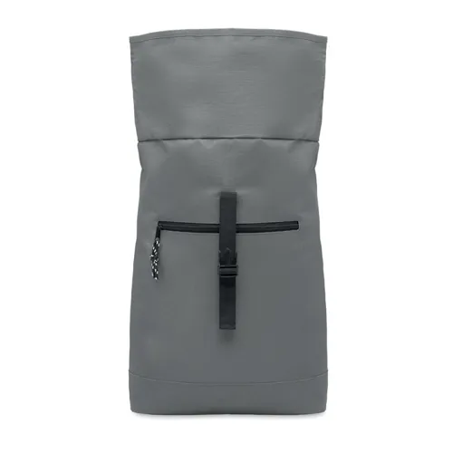 IREA 600D PES roll top hátizsák Kőszürke 