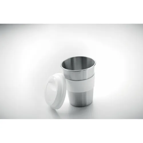 IRMUG Rozsdamentes acél pohár 350ml Fehér 
