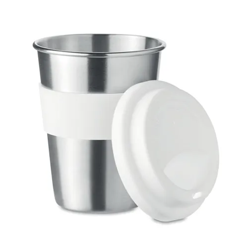IRMUG Rozsdamentes acél pohár 350ml Fehér 