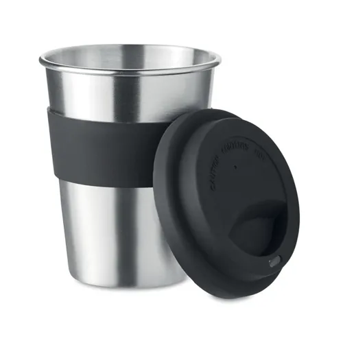 IRMUG Rozsdamentes acél pohár 350ml Fekete 