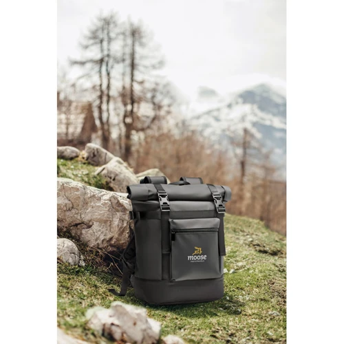 JAYA BAG Roll top hátizsák 50C ponyva Fekete 