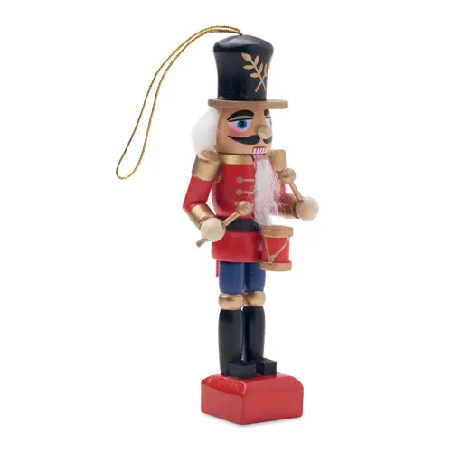 JOLLY Diótörő alakú függődísz Piros 