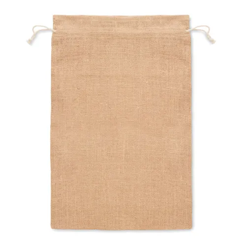 JUTE LARGE Nagy juta tasak 30x47 cm Bézs 