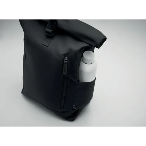 KAMET Rolltop hátizsák 390 g/m² Fekete 