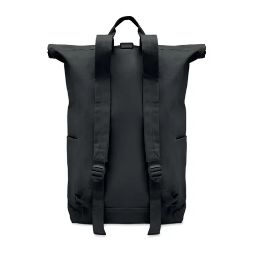 KAMET Rolltop hátizsák 390 g/m² Fekete 