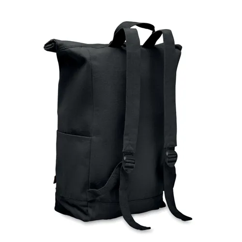 KAMET Rolltop hátizsák 390 g/m² Fekete 