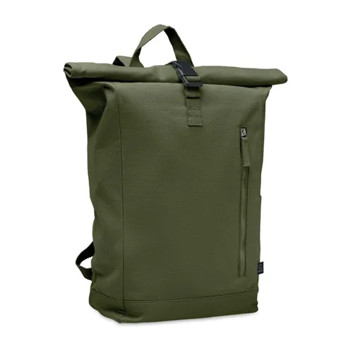 KAMET Rolltop hátizsák 390 g/m² Katona Zöld 