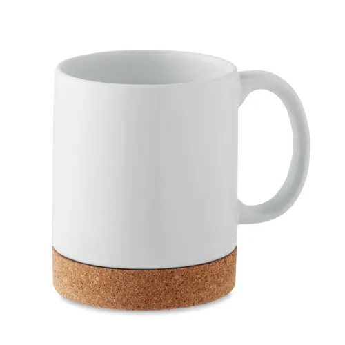 KAROO SUBLIM Szublim.bögre parafával 280 ml Fehér 