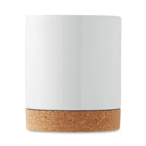 KAROO SUBLIM Szublim.bögre parafával 280 ml Fehér 