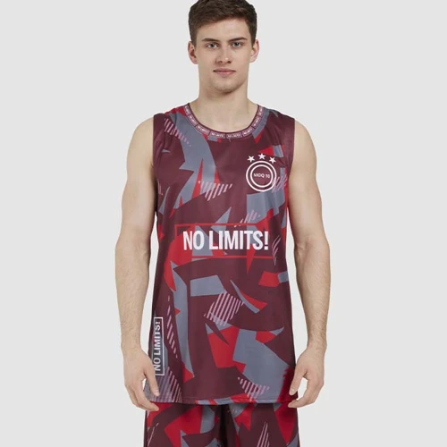 Kerek nyakú kosárlabda mez, 145 g/m²  