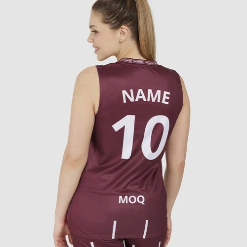 Kerek nyakú kosárlabda mez, 145 g/m²  