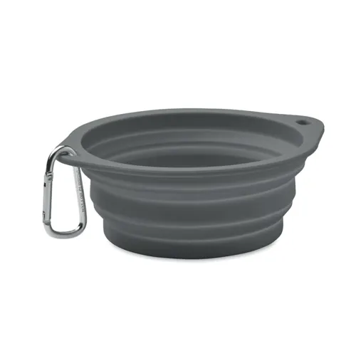 KOLAPDIER Hordozható ivó/etetőtál 350 ml Kőszürke 