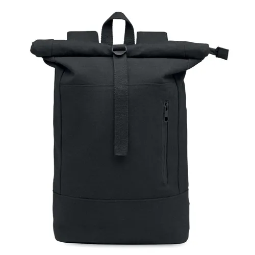 KOPER ROLL Rolltop 15 col laptop hátizsák Fekete 