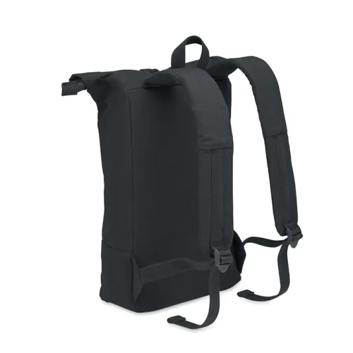 KOPER ROLL Rolltop 15 col laptop hátizsák Fekete 