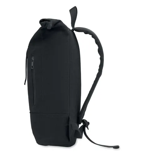 KOPER ROLL Rolltop 15 col laptop hátizsák Fekete 