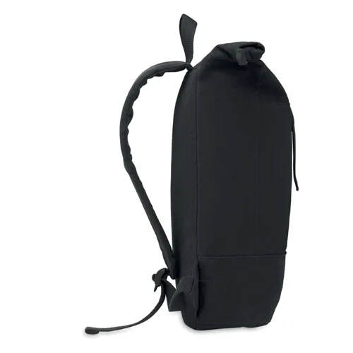 KOPER ROLL Rolltop 15 col laptop hátizsák Fekete 