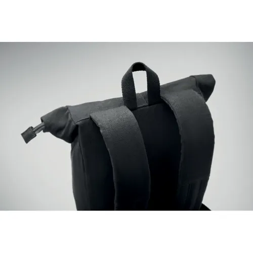 KOPER ROLL Rolltop 15 col laptop hátizsák Fekete 