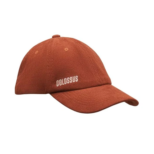 Kordbársony, megerősítés nélküli, 6 paneles baseball sapka.  