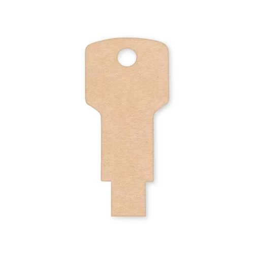 Kulcs alakú, USB pendrive, papír házban 1-64GB.  