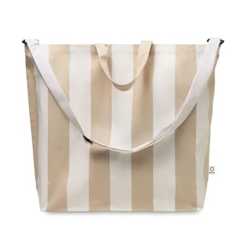 LAGUNA Extra nagy strandtáska 280g/m² Fehér 
