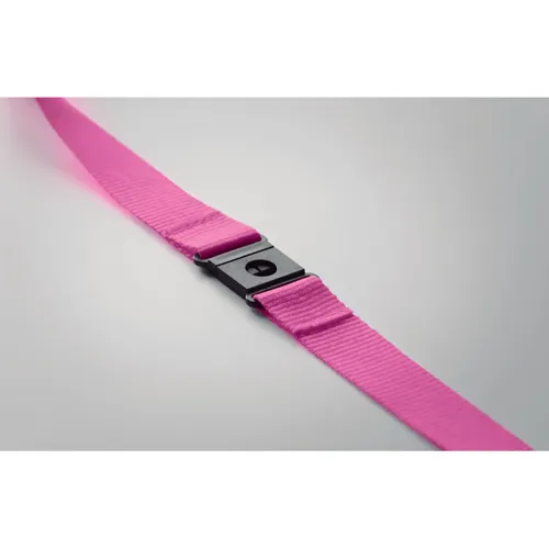 LANY RPET RPET nyakpánt, 20 mm széles Fukszia 