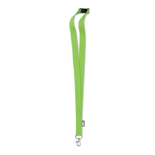 LANY RPET RPET nyakpánt, 20 mm széles Lime 