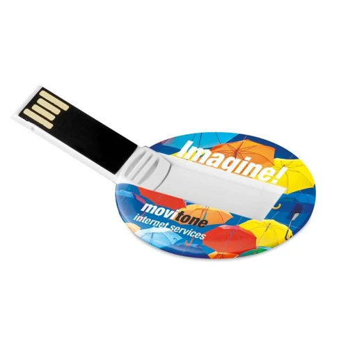 Lapos, kerek, USB pendrive 1-64GB.  