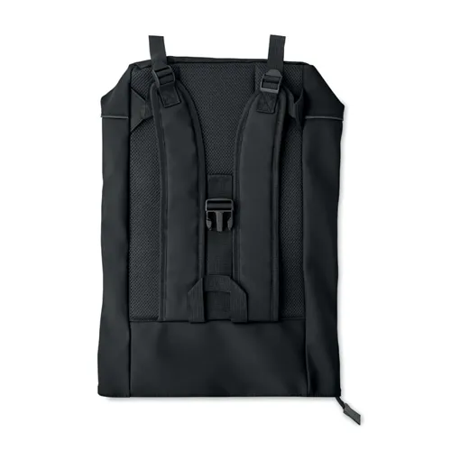LAPTOSA 15 colos laptop PU hátizsák Fekete 